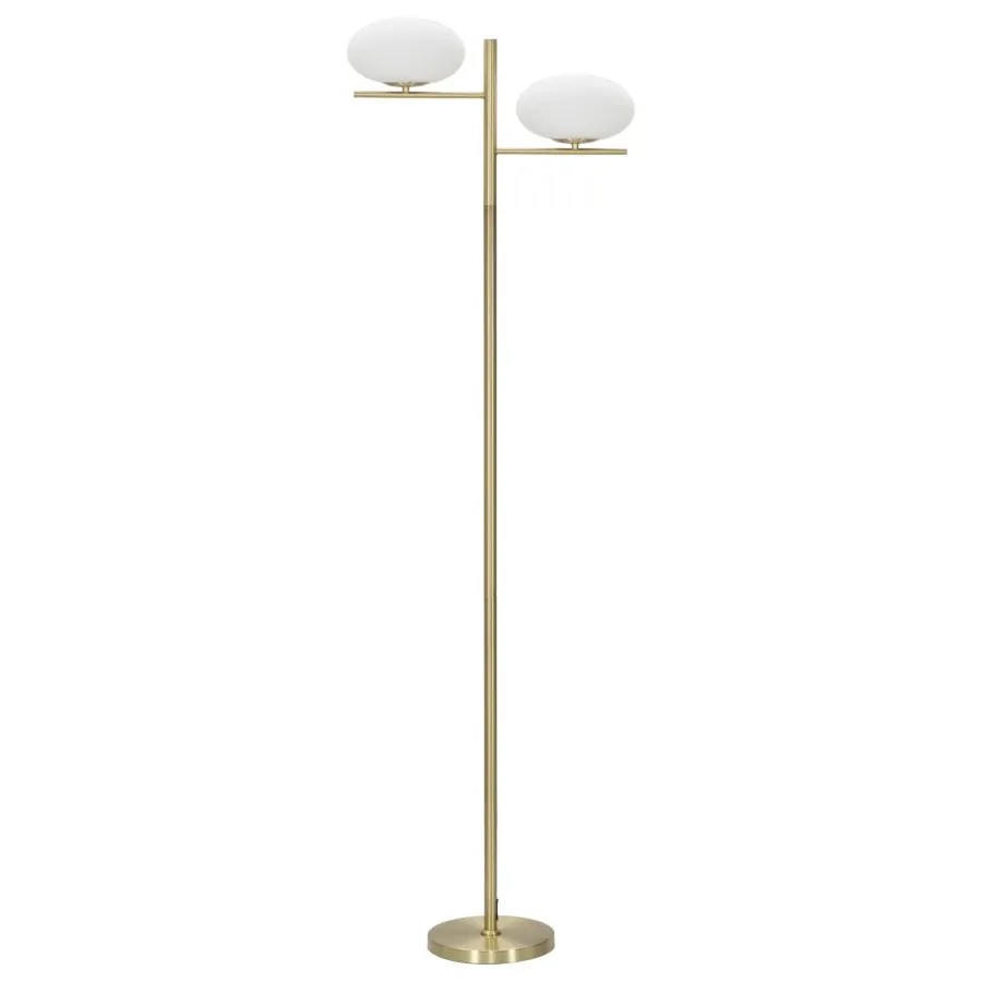 LAMPA STOJĄCA OVAL GLAMY 51X24X180 cm
